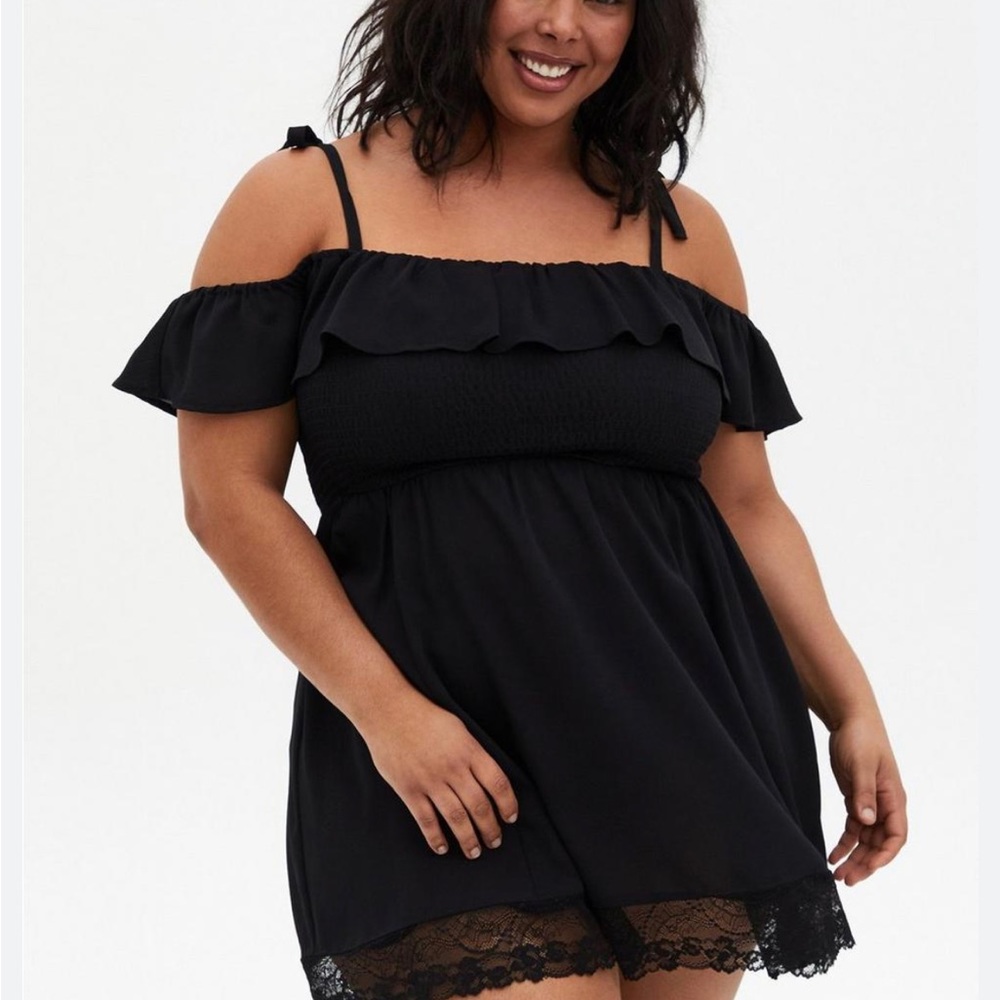 Torrid swim cover dress